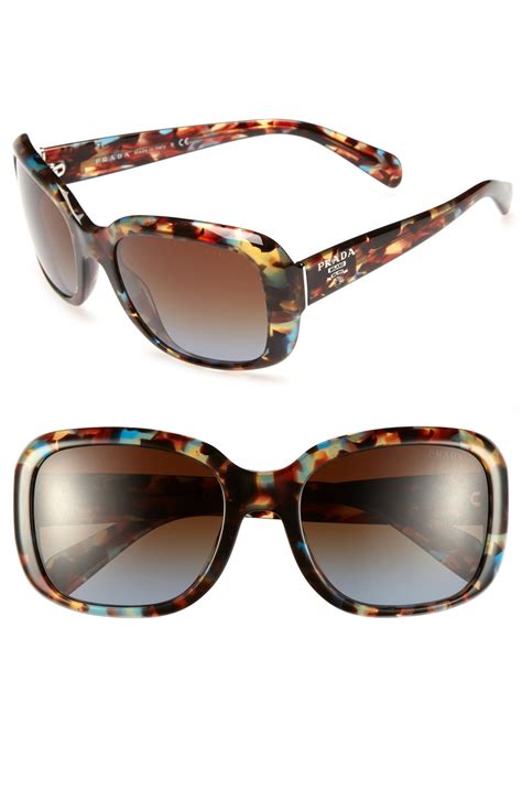 prada sunglasses tortoise|Prada blue tortoise shell sunglasses.